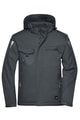 Heren Ski Jas Craftsmen James & Nicholson JN824 zwart-zwart